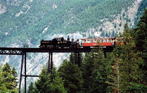 Trains to Colorado Springs, CO .